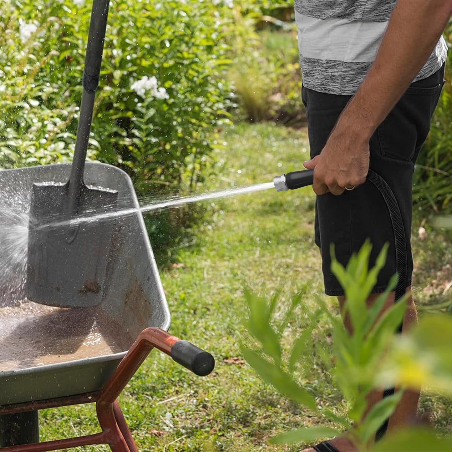 Non-Expanding Garden Hose, Lightweight, Ultra Flexible, Durable, Kink-Free Garden Hose, RV, Marine and Camper Hose, 50/100-Feet x 5/8"