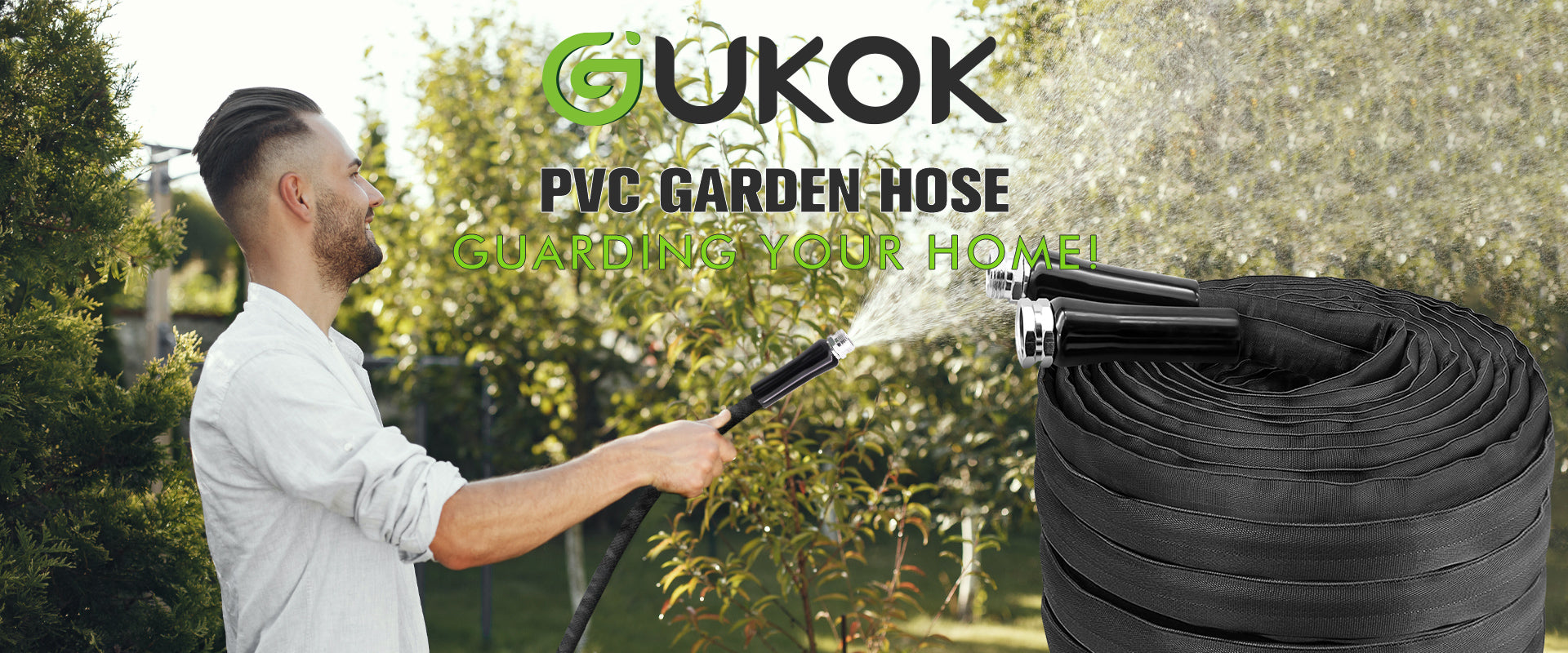 Buy GUKOK Metal Garden Hose, Short Connector Hose, Water Hose